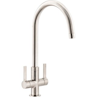 Abode AT2203-F5 Metix Monobloc with Flow Limited Control Brushed Nickel