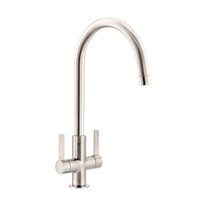Abode AT2203-F5 Metix Monobloc with Flow Limited Control Brushed Nickel