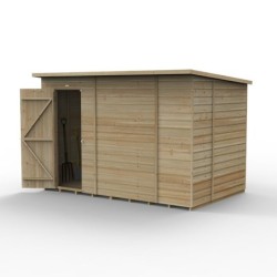 Beckwood 10x6 Pent Shed No Windows Installed
