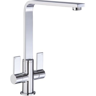 Abode Quantic Dual Lever Monobloc Tap Chrome AT2070