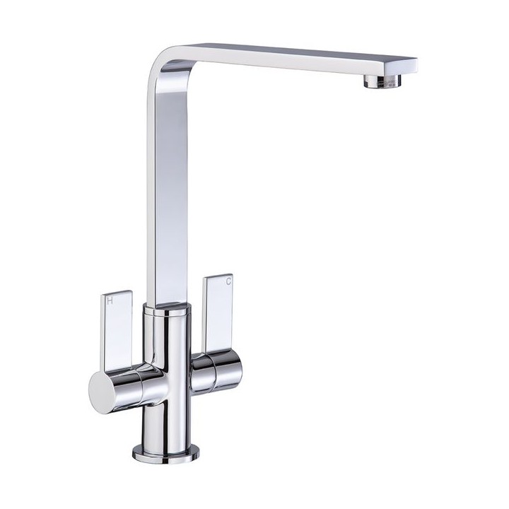 Abode Quantic Dual Lever Monobloc Tap Chrome AT2070
