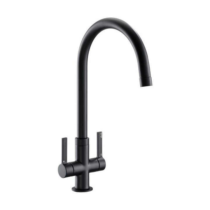 Abode AT2204-F5 Metix Monobloc with Flow Limited Control Matt Black