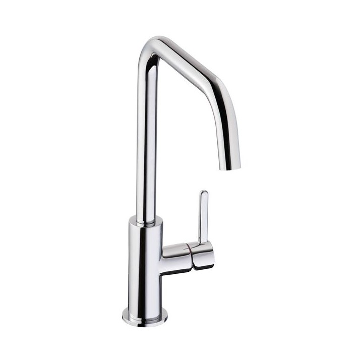 Abode Althia Single Lever Monobloc Kitchen Mixer Tap Chrome AT1258