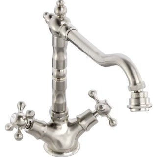 Abode AT1044 Melford Mono Kitchen Mixer Tap Brushed Nickel