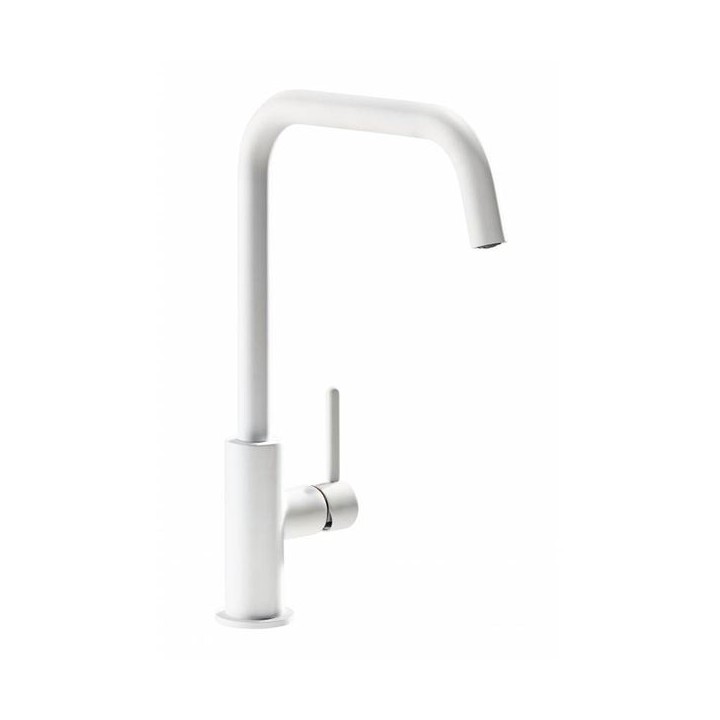 Abode AT2207 Althia Single Lever Tap Matt White