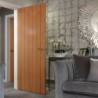 Jb Kind Oak Cherwell Internal Prefinished Glazed Door 35 x 1981 x 686mm