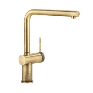 Abode AT2154 Fraction Single Lever Kitchen Mixer Tap Antique Brass