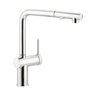 Abode AT2156 Fraction Pull Out Kitchen Mixer Tap Chrome