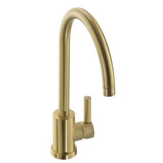 Abode Atlas Single Lever Monobloc Kitchen Mixer Tap Brushed Brass AT2102