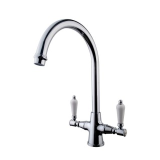 Benchmarx Riom Monobloc Kitchen Sink Mixer Tap Chrome