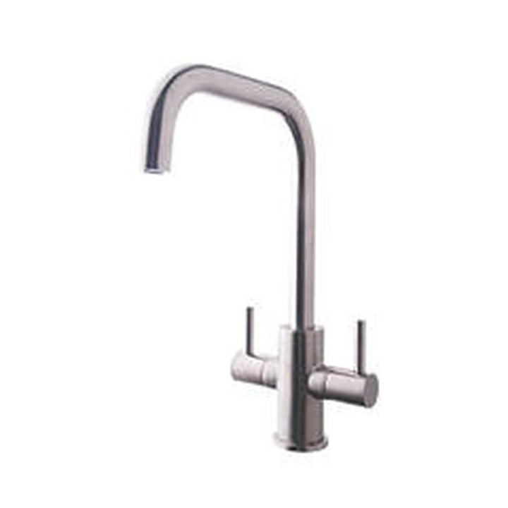 Colmar Monobloc Sink Mixer Tap Brushed Nickel