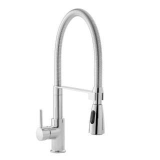 Albi Tight Coil Sink Mixer Chrome