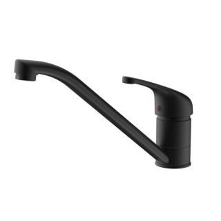 Corte Monoblock Sink Mixer Matt Black