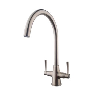 Talence Monobloc Sink Mixer Brushed Nickel