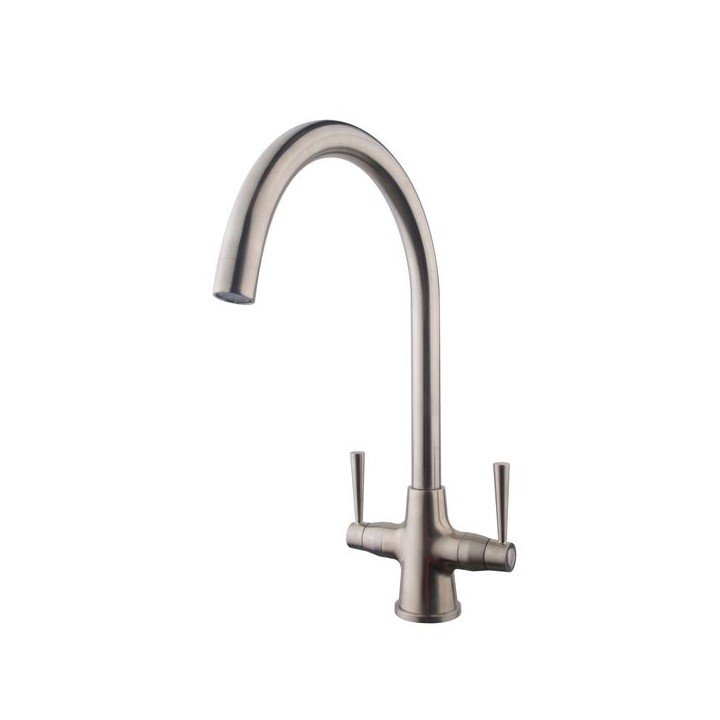 Talence Monobloc Sink Mixer Brushed Nickel