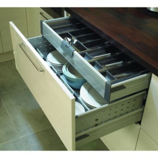 Blum Concealed Drawer Unit Grey 900