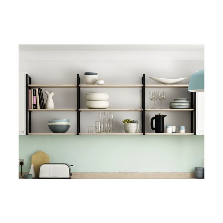 Bistro Shelving System (2 x Frames and Fixings Only)