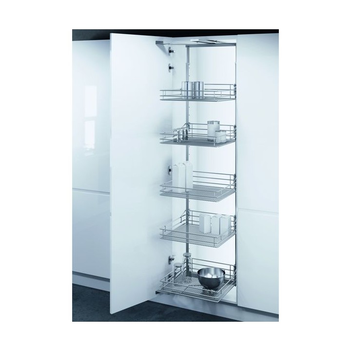 500 mm Larder Pull & Swing Mechanism with Mesh Baskets