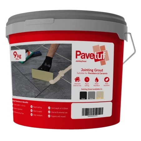 Pavetuf Jointing Grout Grey 9kg