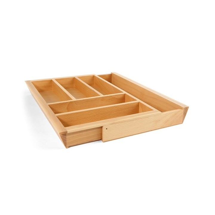 Extendable Cutlery Tray 450-600mm Ash Effect