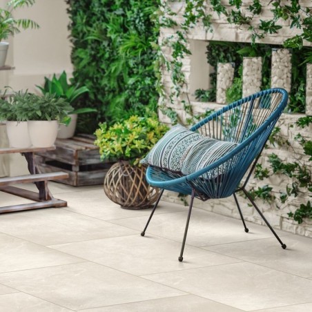 Global Stone Porcelain Paving Station White 600 x 900 x 20mm