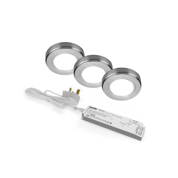 Sensio SE90150PSK3 Hype Under Cabinet 3 Light Kit Correlated Colour Temperature