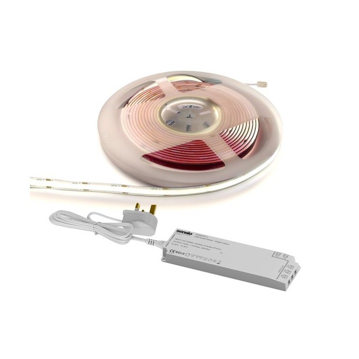 Sensio SE20055N1P Polar Chip On Board Strip Single Colour 5 Metres