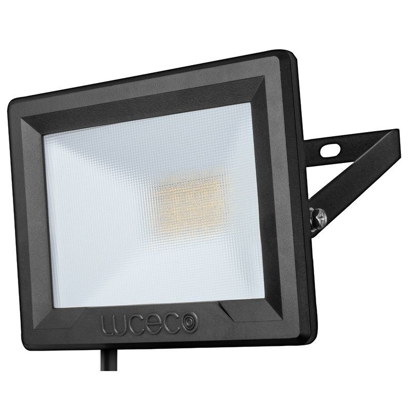 Luceco EFLD30B40 30W LED Floodlight Black 2400LM IP65