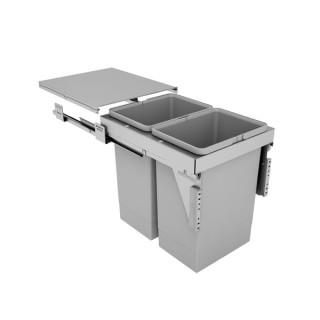 Stanto Pull Out Bin 2 x 24 Litre - For 400 Fascia