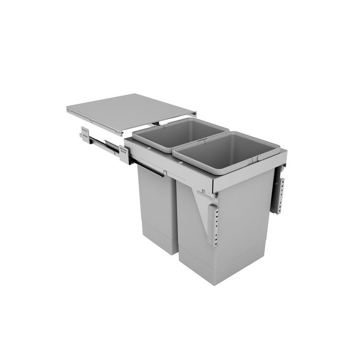 Stanto Pull Out Bin 2 x 24 Litre - For 400 Fascia
