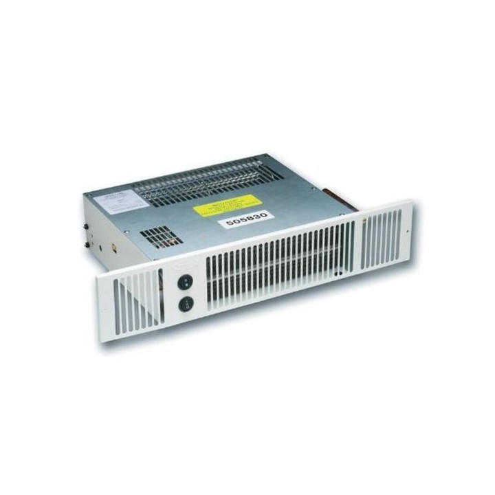 Smiths Environmental Space Saver Plinth Heater Grille Electric Brushed Steel