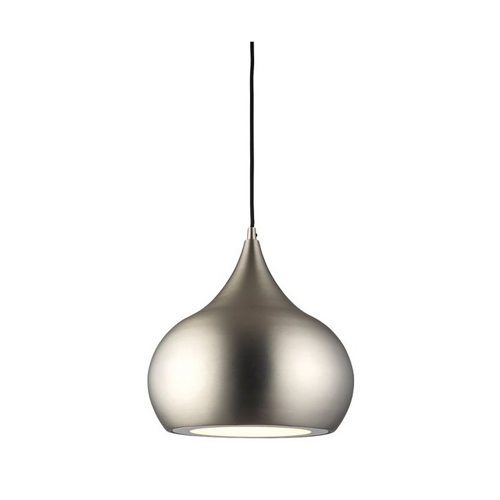 Endon Brosnan Pendant Light Matt Nickel ED-61296