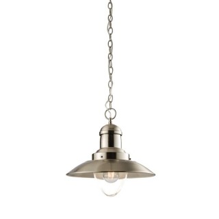 Endon Lampada Pendant Light Satin Nickel