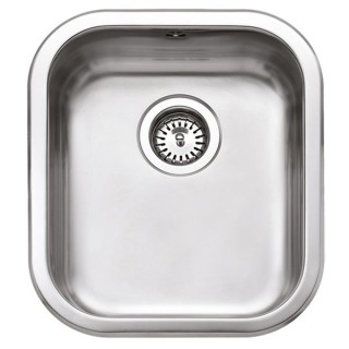 Hafele 56728000 Ropox 30-45008 Shallow Bowl 1.0B Inset Sink Stainless Steel 400 x 340mm