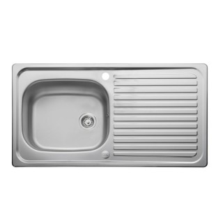 Leisure Linear 1 Bowl Inset Stainless Steel Kitchen Sink