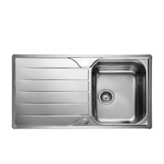 Leisure Albion 1 Bowl Inset Stainless Steel Kitchen Sink