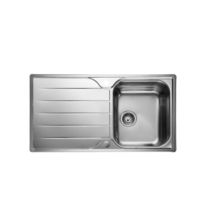 Leisure Albion 1 Bowl Inset Stainless Steel Kitchen Sink