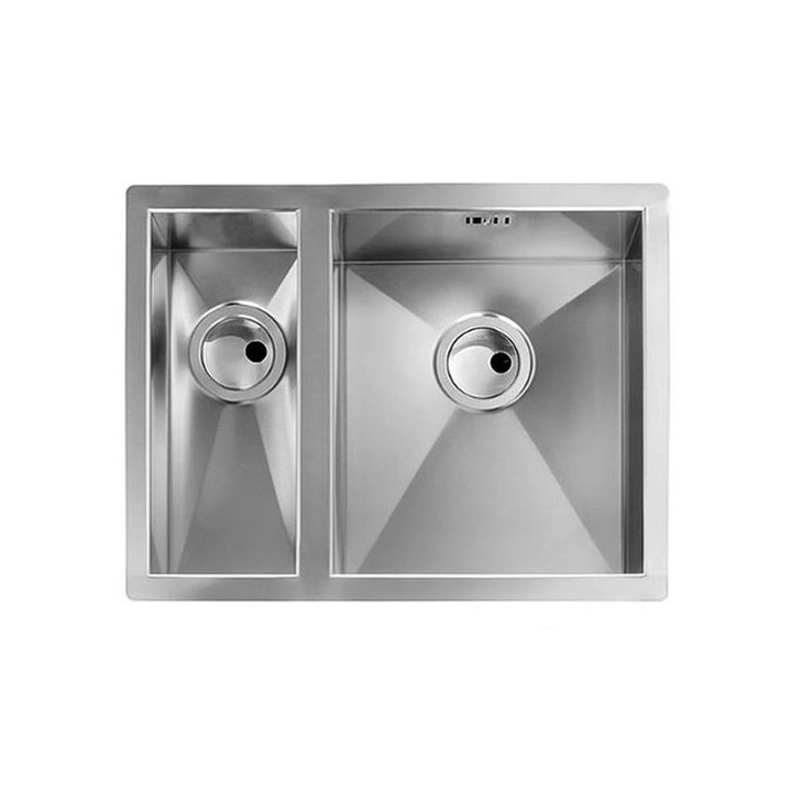 Abode Matrix R0 1.5 Bowl Undermount Stainless Steel Left Hand Drainer Kitchen Sink