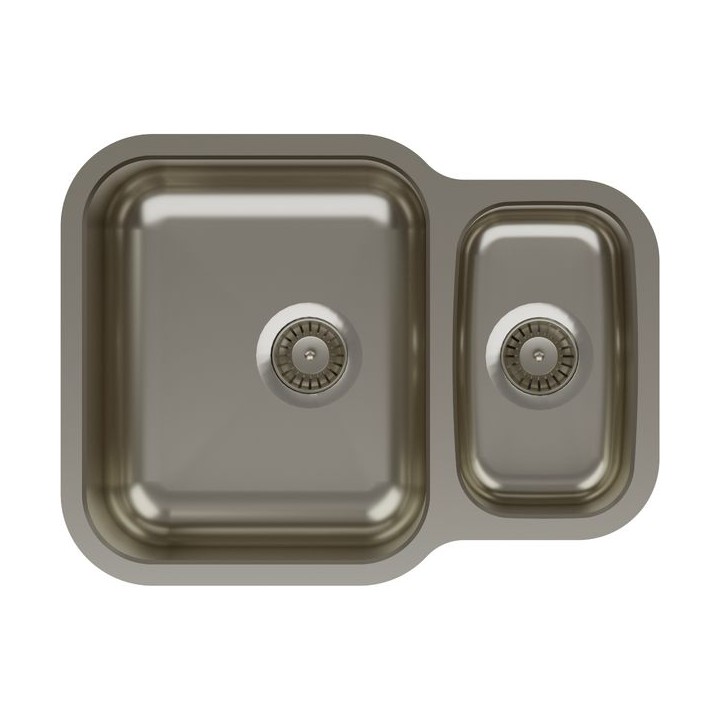 Abode Vista 1.5 Bowl Undermount Stainless Steel Kitchen Sink