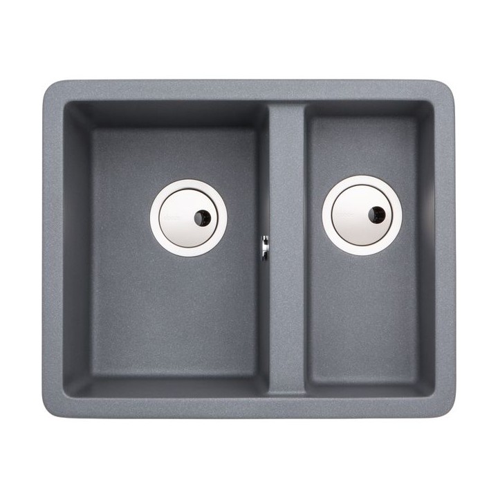 Abode Matrix 1.5 Bowl Undermount Grey Composite Kitchen Sink