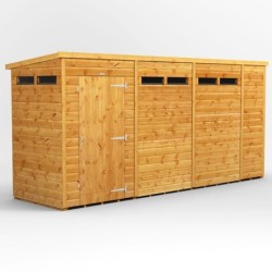 14 x 4 Power Pent Security Shed
