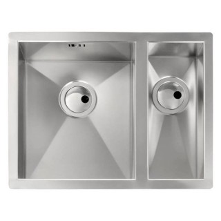 Abode Matrix R0 1.5 Bowl Undermount Stainless Steel  Right hand Drainer Kitchen Sink
