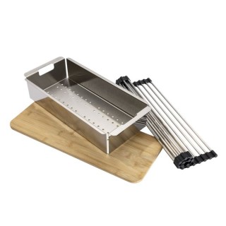 Abode AX1142 Sink Accessory Trio with Board