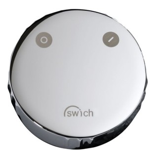 Abode AT2054 Swich Diverter Valve Round Handle with High Resin Filter Chrome