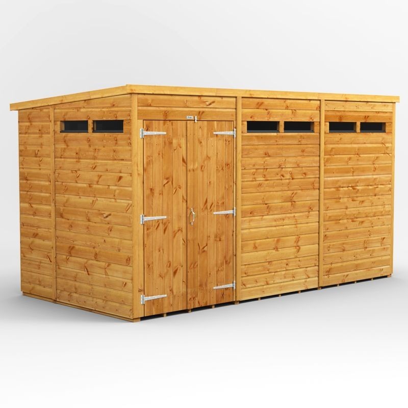 12 x 6 Power Pent Double Door Security Shed 12 x 6 Power Pent Double Door Security Shed