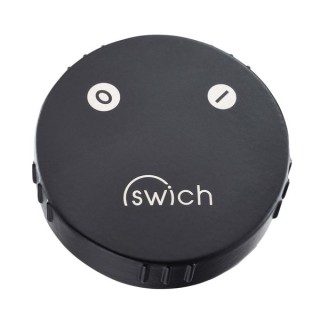 Abode AT2107 Swich Diverter Valve Round Handle with High Resin Filter Matt Black