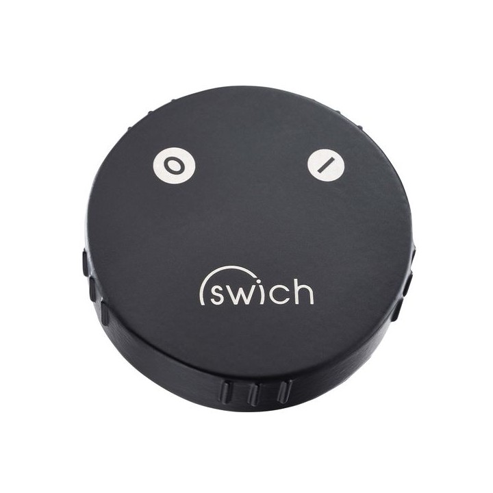 Abode AT2107 Swich Diverter Valve Round Handle with High Resin Filter Matt Black