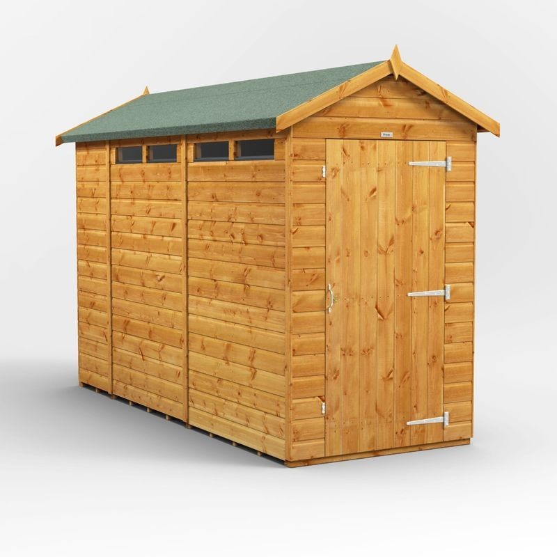 10 x 4 Power Apex Security Shed 10 x 4 Power Apex Security Shed