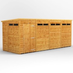 16 x 6 Power Pent Security Shed