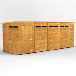 18 x 6 Power Pent Security Shed